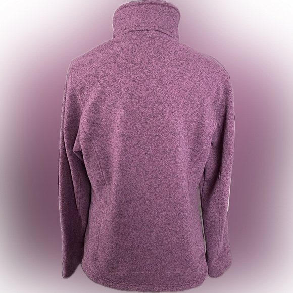 Lands’ End Sweater Fleece 1/4 Zip Pullover - Size Medium - Picture 2 of 7